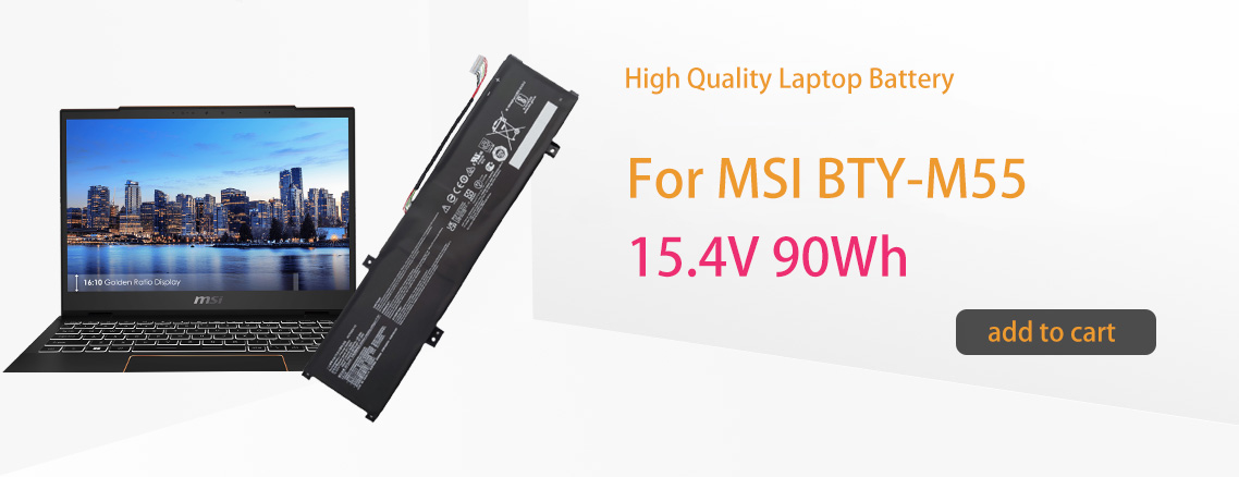 Battery for MSI BTY-M55