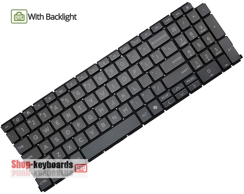 Images for HP ZBook Fury G1i 18 inch Keyboard